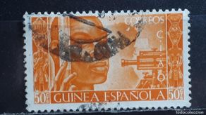 Sellos: GUINEA . AÑO 1951. °. EDIFIL 309